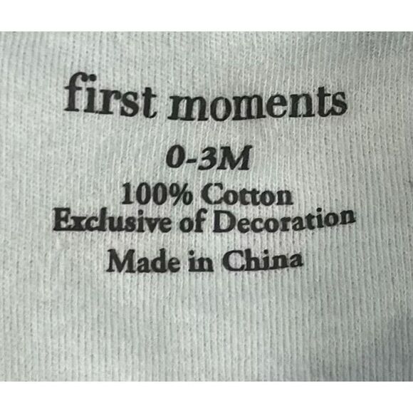 Girls Bundle  3 Bodysuits  Size NB, 0-3m   EUC - Picture 11 of 16